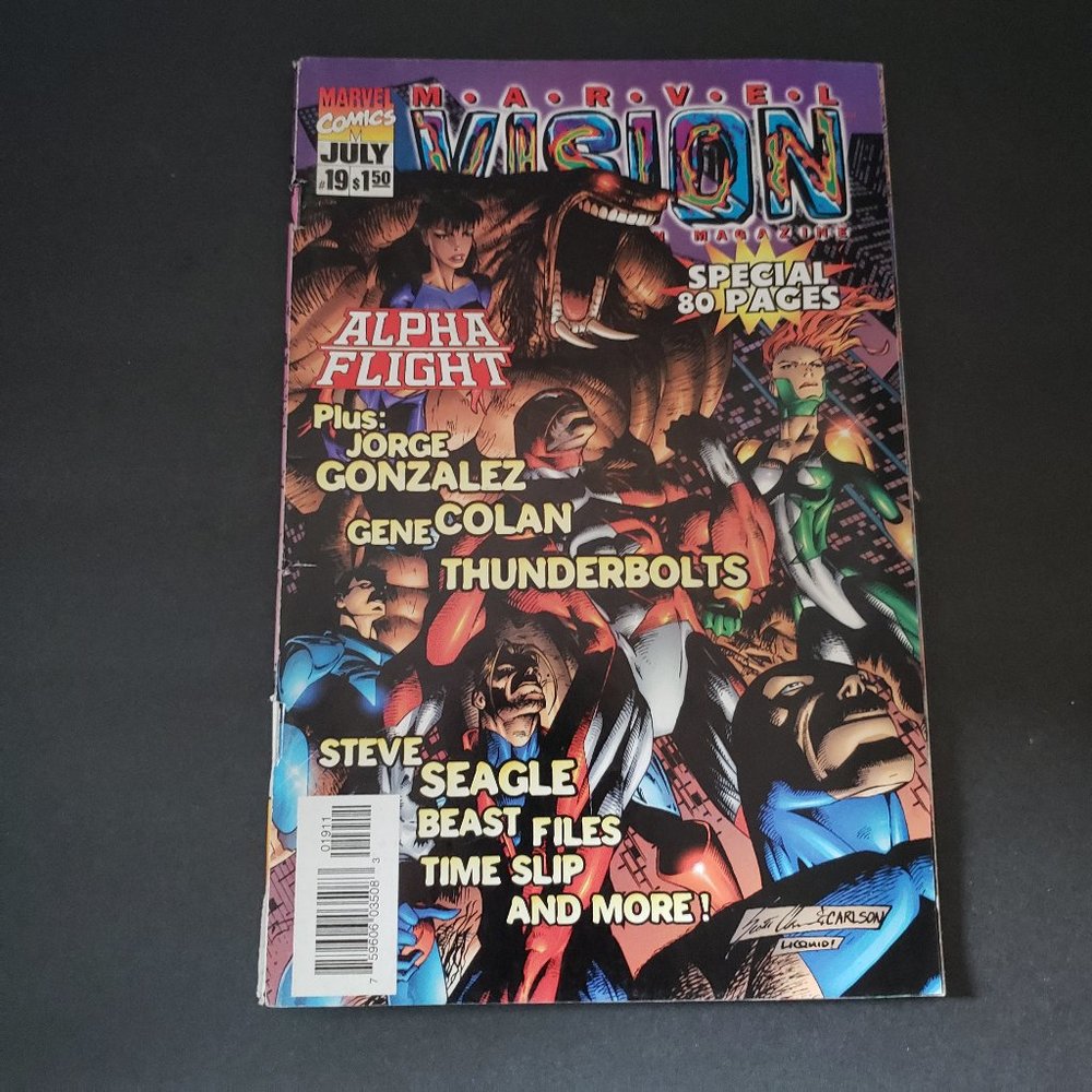 (4/$20) Marvel book Vision - Picture 2 of 4